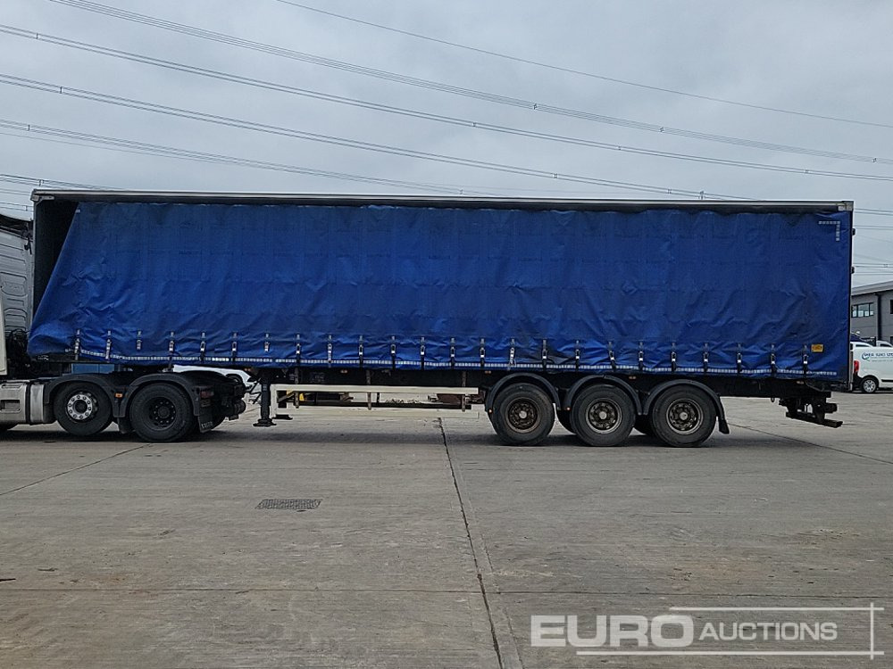 Cartwright Tri Axle Curtainsider Trailer - Tenteli dorse: fotoğraf 2 Cartwright Tri Axle Curtainsider Trailer - Tenteli dorse: fotoğraf 2