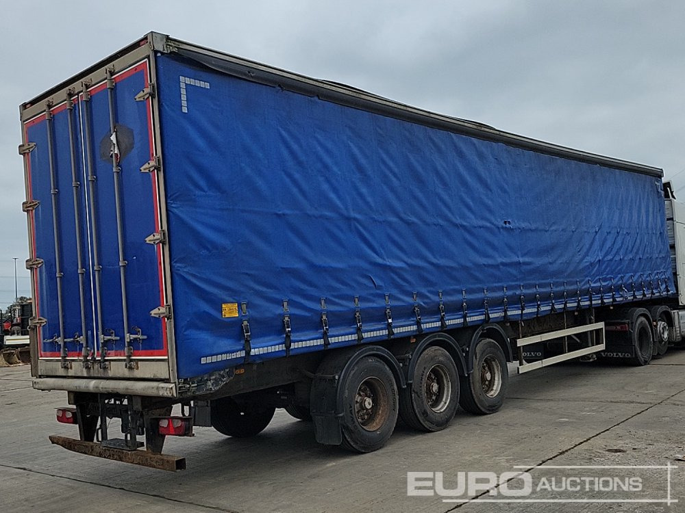 Cartwright Tri Axle Curtainsider Trailer - Tenteli dorse: fotoğraf 5 Cartwright Tri Axle Curtainsider Trailer - Tenteli dorse: fotoğraf 5