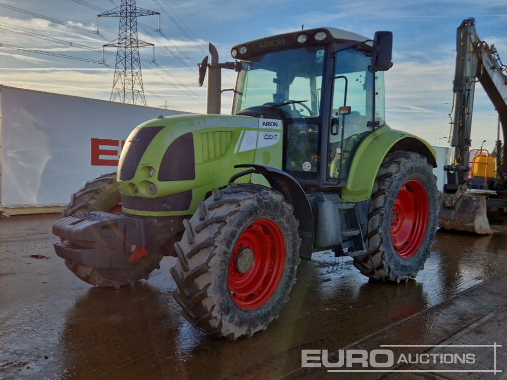 Claas Arion 610C - Traktör: fotoğraf 1 Claas Arion 610C - Traktör: fotoğraf 1