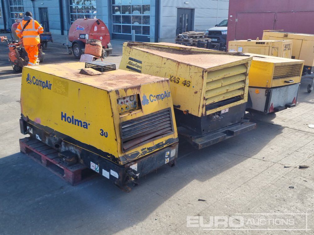 Comp Air Compressor (Engine Missing), Atlas Copco Single Axle Compressor (Engine Missing), Comp Air Single Axle Compressor (Engine Missing) - Hava kompresörü: fotoğraf 3 Comp Air Compressor (Engine Missing), Atlas Copco Single Axle Compressor (Engine Missing), Comp Air Single Axle Compressor (Engine Missing) - Hava kompresörü: fotoğraf 3