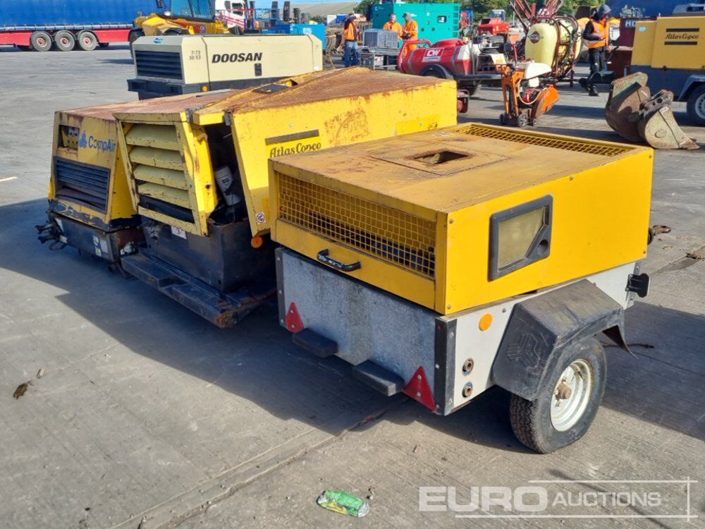 Comp Air Compressor (Engine Missing), Atlas Copco Single Axle Compressor (Engine Missing), Comp Air Single Axle Compressor (Engine Missing) - Hava kompresörü: fotoğraf 5 Comp Air Compressor (Engine Missing), Atlas Copco Single Axle Compressor (Engine Missing), Comp Air Single Axle Compressor (Engine Missing) - Hava kompresörü: fotoğraf 5