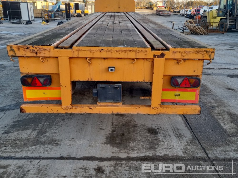 Dennison Tri Axle Flatbed Trailer - Açık/ Sal dorse: fotoğraf 4 Dennison Tri Axle Flatbed Trailer - Açık/ Sal dorse: fotoğraf 4