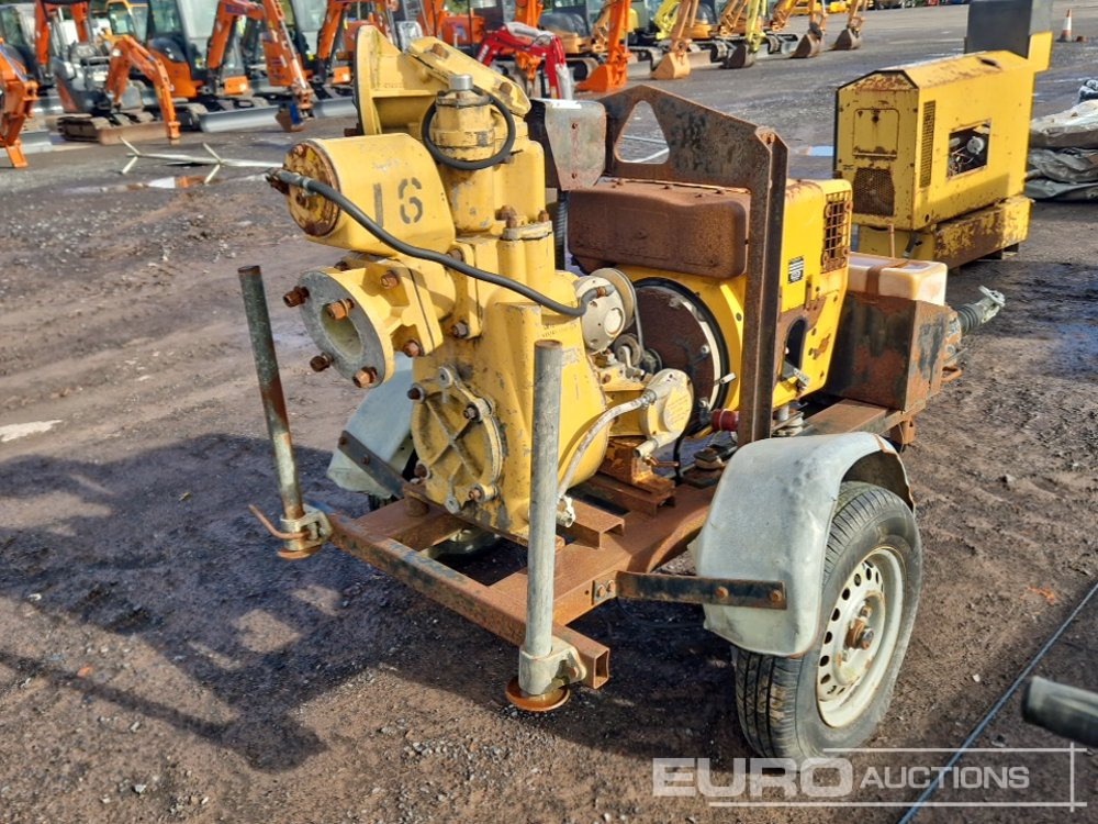 Hilta 4" Single Axle Water Pump, Hatz Engine - Su pompasi: fotoğraf 5 Hilta 4" Single Axle Water Pump, Hatz Engine - Su pompasi: fotoğraf 5