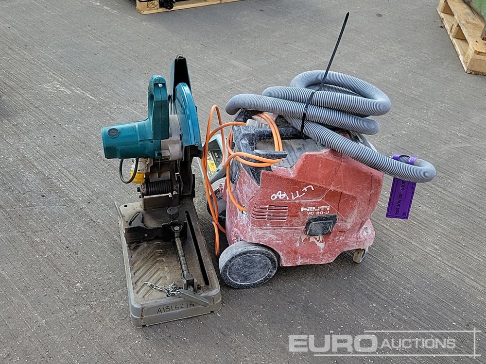 İnşaat ekipmanı Hilti VC 20-U 110Volt Vacuum Cleaner, Makita LW1400 110Vot Chop Saw, Radio Cable Detector (3 of): fotoğraf 6