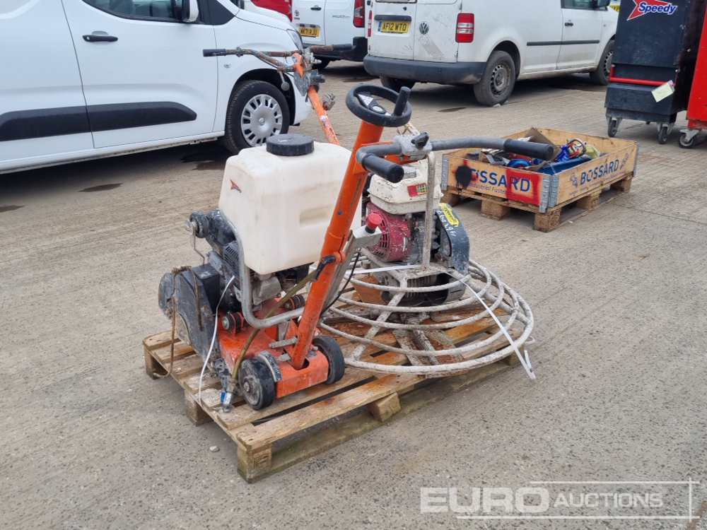 Husqvarna Walk Behind Petrol Floor Saw & Petrol Concrete Power Float - Asfalt döşeme aracı: fotoğraf 3 Husqvarna Walk Behind Petrol Floor Saw & Petrol Concrete Power Float - Asfalt döşeme aracı: fotoğraf 3