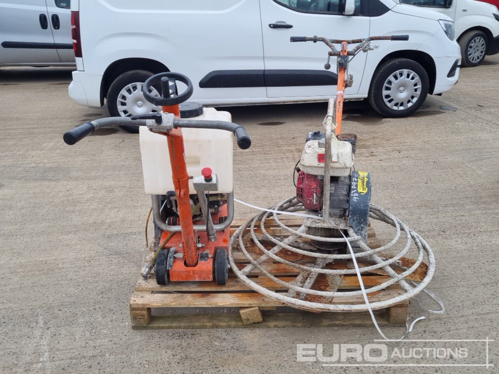 Husqvarna Walk Behind Petrol Floor Saw & Petrol Concrete Power Float - Asfalt döşeme aracı: fotoğraf 4 Husqvarna Walk Behind Petrol Floor Saw & Petrol Concrete Power Float - Asfalt döşeme aracı: fotoğraf 4