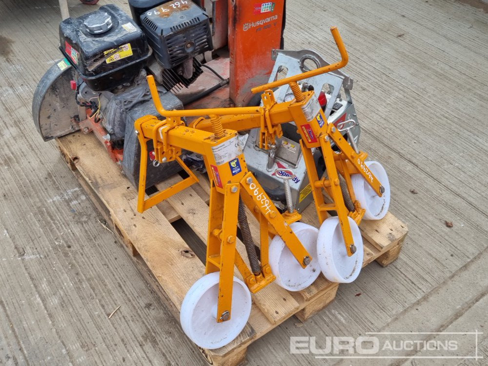 Asfalt döşeme aracı Husqvarna Walk Behind Petrol Floor Saw, Probst Vacuum Lift & Manhole Cover Lifter (2 of): fotoğraf 20