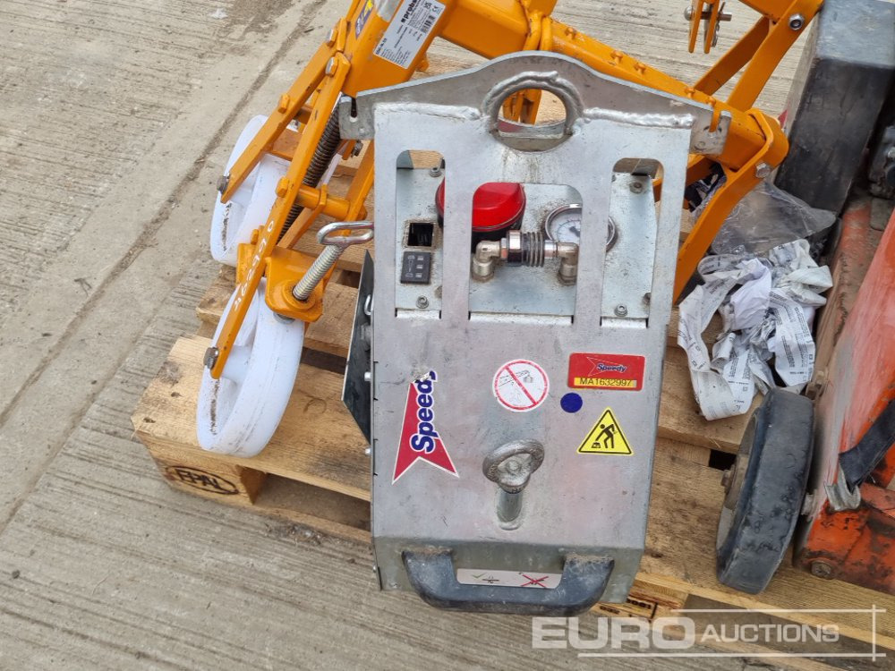 Asfalt döşeme aracı Husqvarna Walk Behind Petrol Floor Saw, Probst Vacuum Lift & Manhole Cover Lifter (2 of): fotoğraf 15