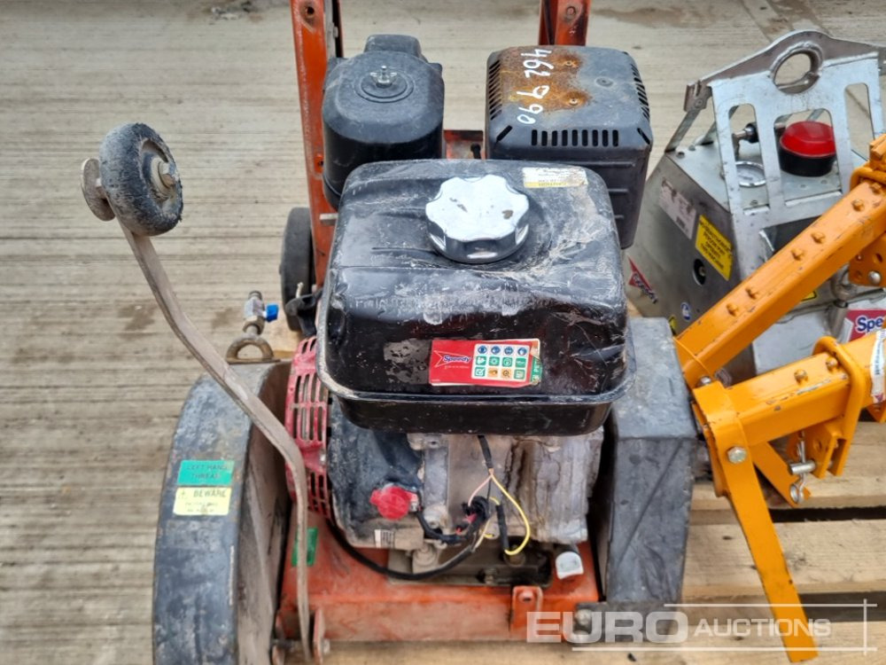 Asfalt döşeme aracı Husqvarna Walk Behind Petrol Floor Saw, Probst Vacuum Lift & Manhole Cover Lifter (2 of): fotoğraf 10