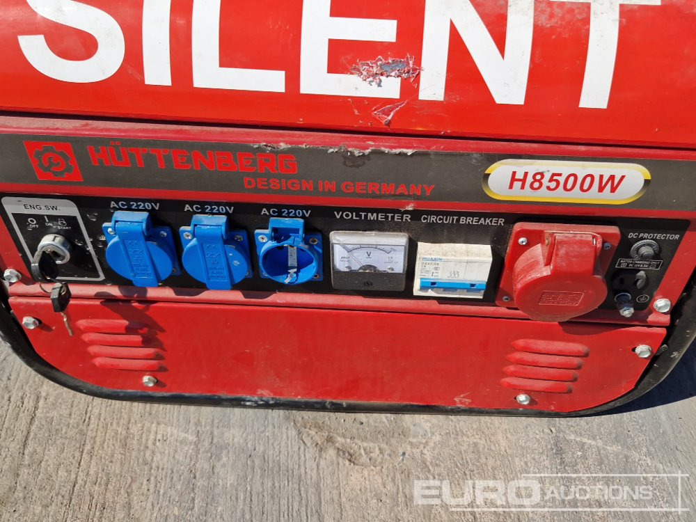 Elektrikli jeneratör Huttenberg 3KvA Petrol Generator: fotoğraf 7