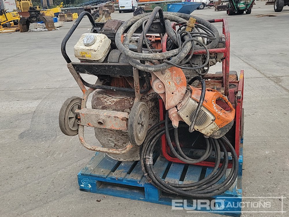 Hydraulic Powerpack, Honda Engine, 230Volt Petrol Generator, Honda Engine (2 of), 110Volt Vibrating Concrete Poker, Cement Mixer, Honda Engine, Conpaction Plate, Honda Engine, Petrol Quick Cut Saw (Pa - Asfalt döşeme aracı: fotoğraf 2 Hydraulic Powerpack, Honda Engine, 230Volt Petrol Generator, Honda Engine (2 of), 110Volt Vibrating Concrete Poker, Cement Mixer, Honda Engine, Conpaction Plate, Honda Engine, Petrol Quick Cut Saw (Pa - Asfalt döşeme aracı: fotoğraf 2
