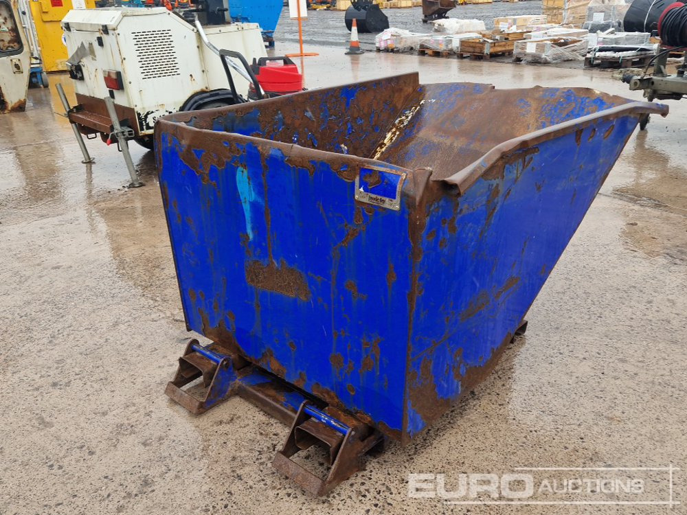 Inticta Tipping Skip to suit Telehandler - Devirme tertibatlı konteyner: fotoğraf 5 Inticta Tipping Skip to suit Telehandler - Devirme tertibatlı konteyner: fotoğraf 5
