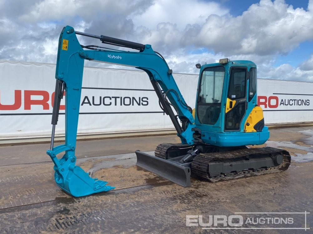 Kubota KX161-3SZ - Mini ekskavatör: fotoğraf 1 Kubota KX161-3SZ - Mini ekskavatör: fotoğraf 1