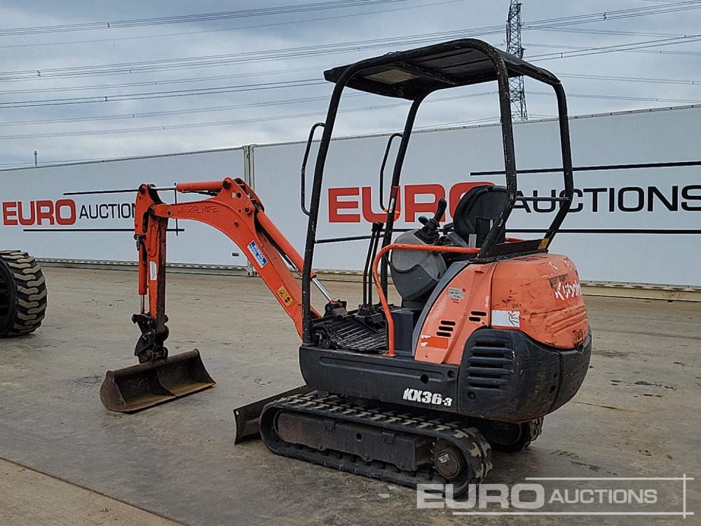 Kubota KX36-3 - Mini ekskavatör: fotoğraf 3 Kubota KX36-3 - Mini ekskavatör: fotoğraf 3