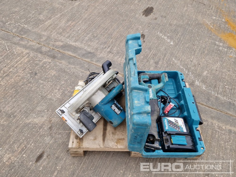 İnşaat ekipmanı Makita 110 Volt Circular Saw, Cordless Resipricating saw: fotoğraf 6