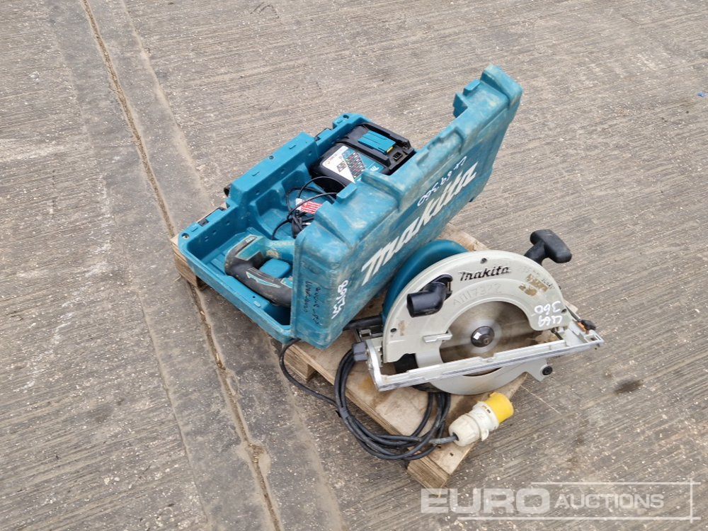 Makita 110 Volt Circular Saw, Cordless Resipricating saw - İnşaat ekipmanı: fotoğraf 3 Makita 110 Volt Circular Saw, Cordless Resipricating saw - İnşaat ekipmanı: fotoğraf 3