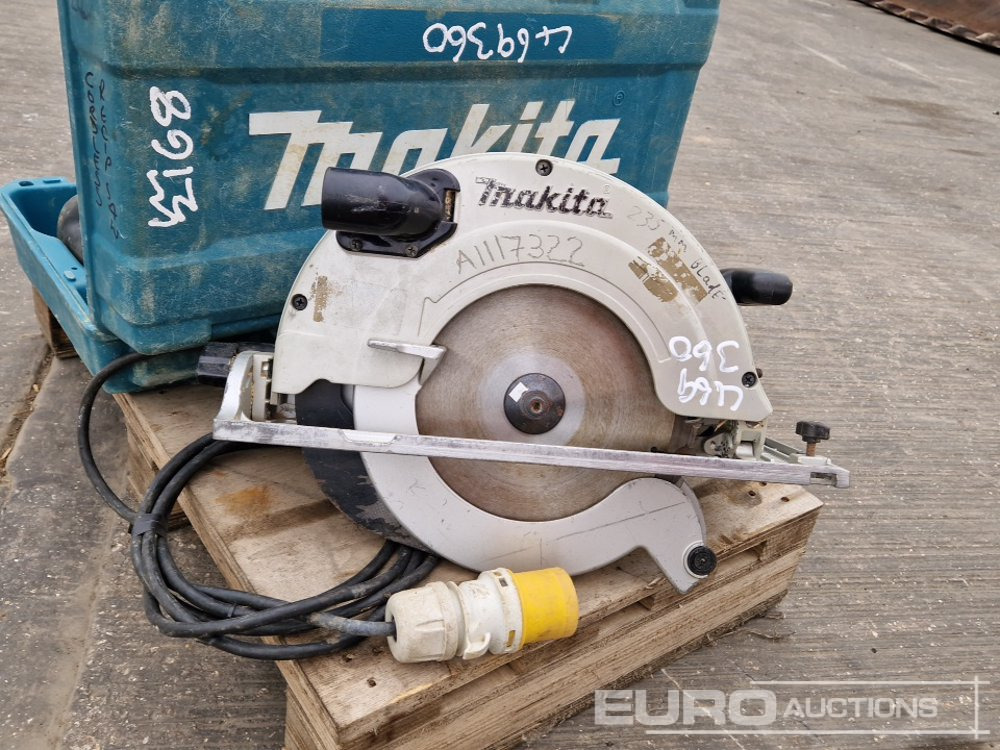 İnşaat ekipmanı Makita 110 Volt Circular Saw, Cordless Resipricating saw: fotoğraf 11