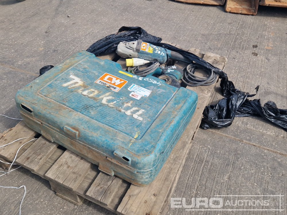 Makita 110 Volt Hammer Drill, Grinder, Impact Wrench, Poker Unit - İnşaat ekipmanı: fotoğraf 3 Makita 110 Volt Hammer Drill, Grinder, Impact Wrench, Poker Unit - İnşaat ekipmanı: fotoğraf 3