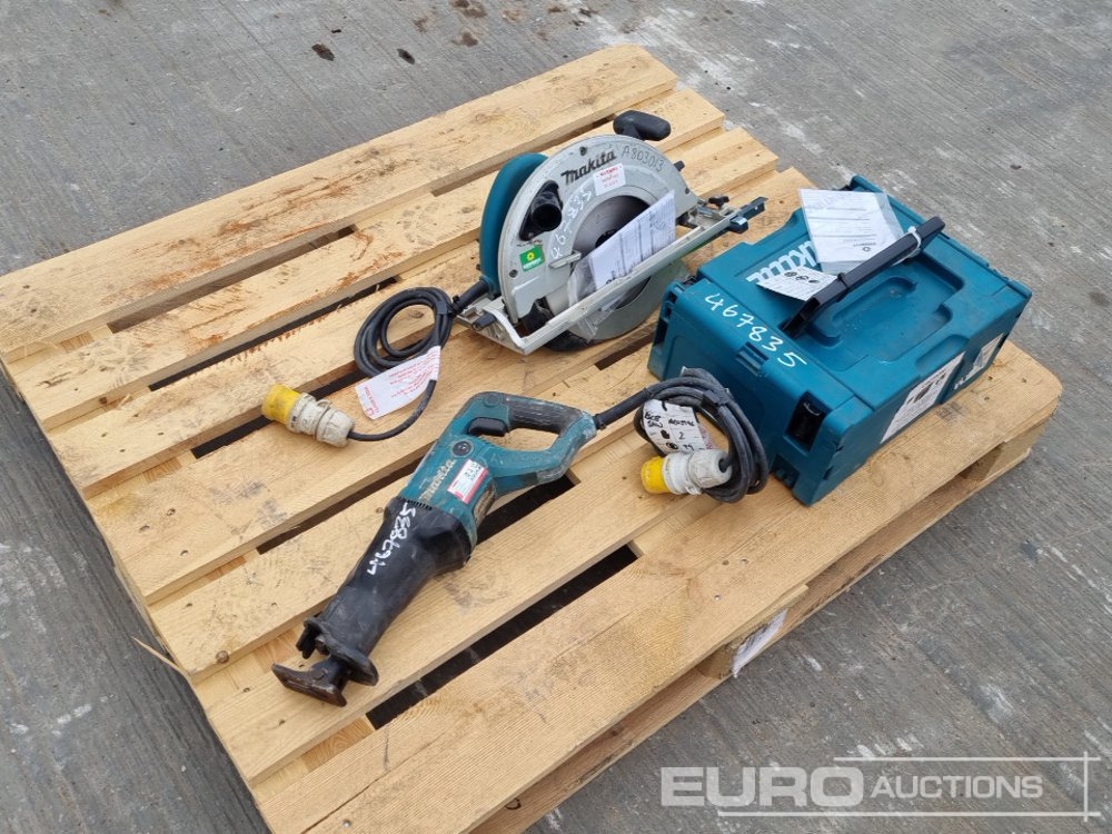 Makita 110Volt Circular Saw, Reciprocating Saw, Battery Powered Drill - İnşaat ekipmanı: fotoğraf 1 Makita 110Volt Circular Saw, Reciprocating Saw, Battery Powered Drill - İnşaat ekipmanı: fotoğraf 1