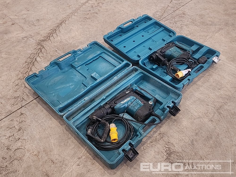 Makita HM3210C (Spares) & HR4011C 110 Volt Breaker (2 of) - İnşaat ekipmanı: fotoğraf 4 Makita HM3210C (Spares) & HR4011C 110 Volt Breaker (2 of) - İnşaat ekipmanı: fotoğraf 4