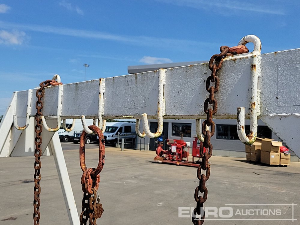 Malzeme taşıma ekipmanı Lifting Chains Storage Rack, Steel Tool Chest: fotoğraf 10