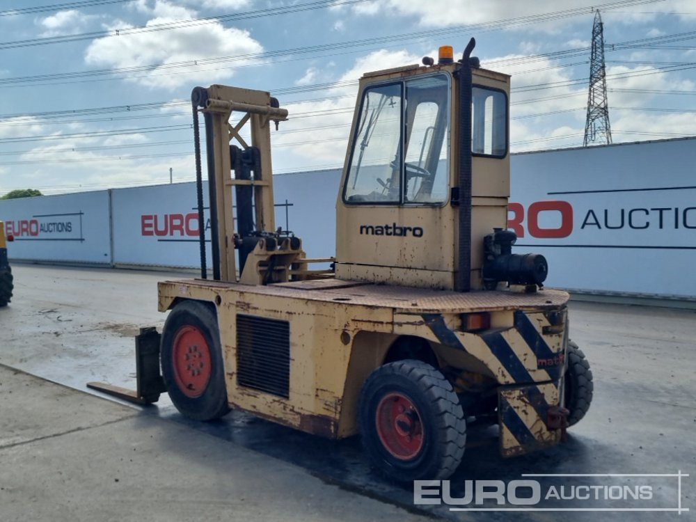 Matbro S80 12 D - Arazi tipi forklift: fotoğraf 3 Matbro S80 12 D - Arazi tipi forklift: fotoğraf 3