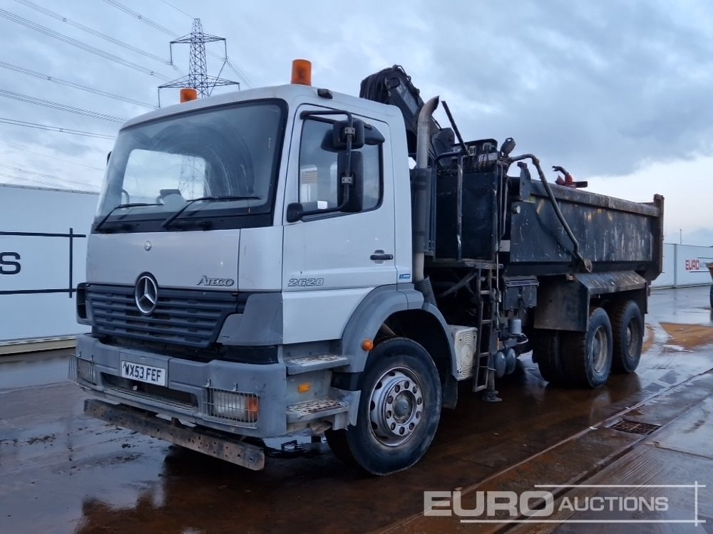 Mercedes 2628 - Damperli kamyon: fotoğraf 1 Mercedes 2628 - Damperli kamyon: fotoğraf 1