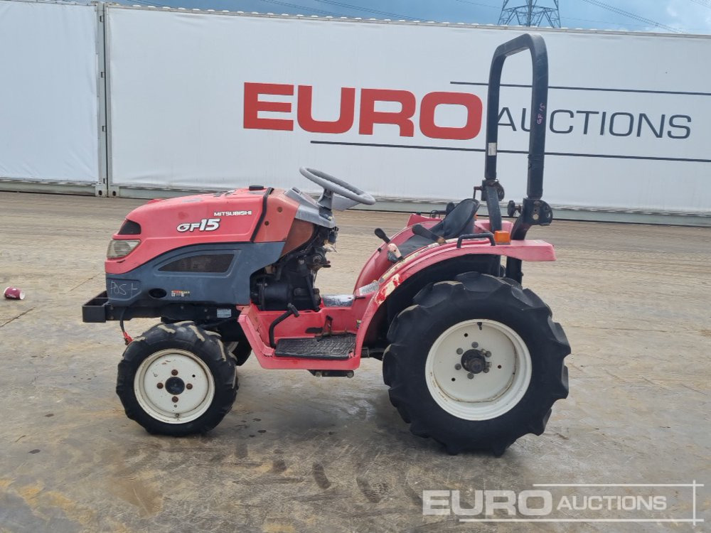 Mitsubishi GF15 - Küçük traktör: fotoğraf 2 Mitsubishi GF15 - Küçük traktör: fotoğraf 2