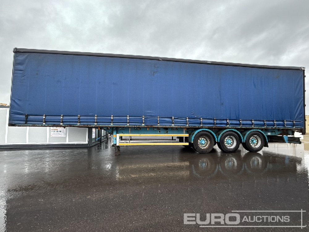 Montracon 45' Tri Axle Curtainsider Trailer, BPW Axles - Tenteli dorse: fotoğraf 2 Montracon 45' Tri Axle Curtainsider Trailer, BPW Axles - Tenteli dorse: fotoğraf 2