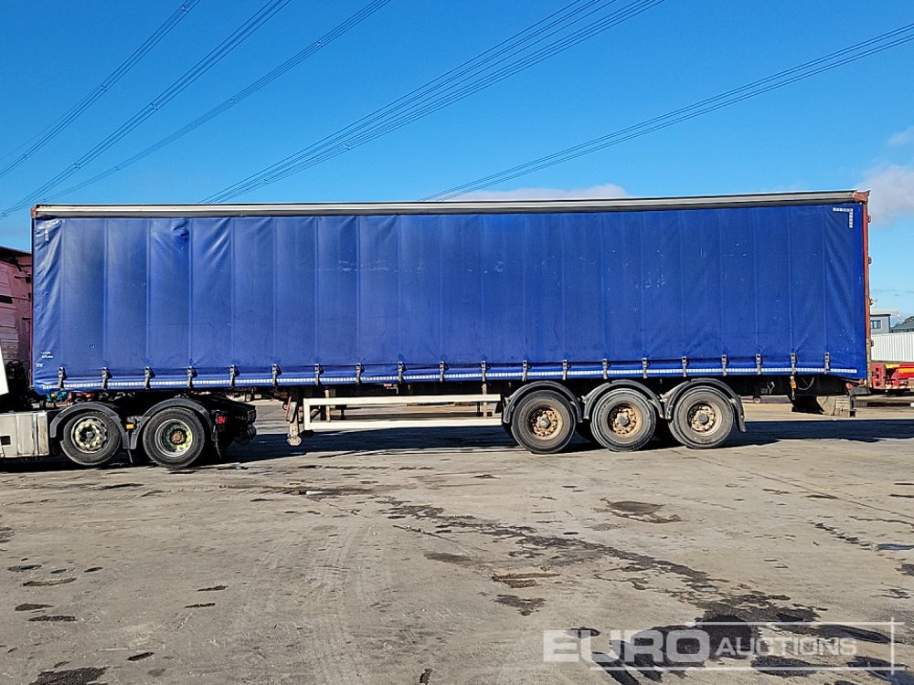 Montracon Tri Axle Curtainsider Trailer - Tenteli dorse: fotoğraf 2 Montracon Tri Axle Curtainsider Trailer - Tenteli dorse: fotoğraf 2