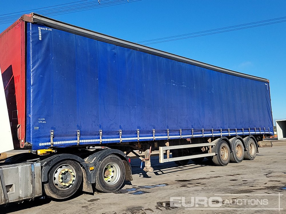 Montracon Tri Axle Curtainsider Trailer - Tenteli dorse: fotoğraf 1 Montracon Tri Axle Curtainsider Trailer - Tenteli dorse: fotoğraf 1