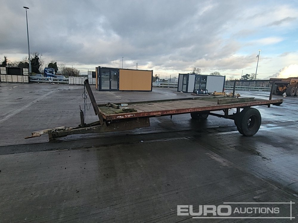 Single Axle Draw Bar Flatbed Trailer - Traktör römorku: fotoğraf 2 Single Axle Draw Bar Flatbed Trailer - Traktör römorku: fotoğraf 2
