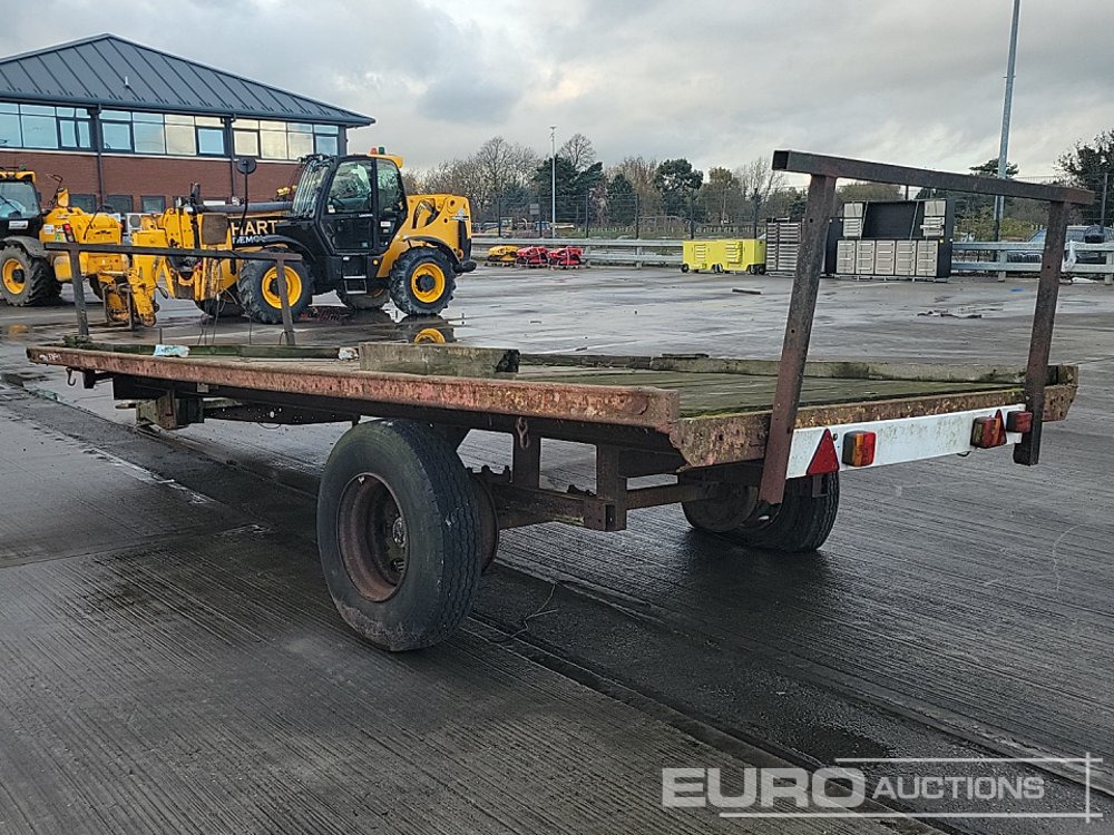 Single Axle Draw Bar Flatbed Trailer - Traktör römorku: fotoğraf 3 Single Axle Draw Bar Flatbed Trailer - Traktör römorku: fotoğraf 3