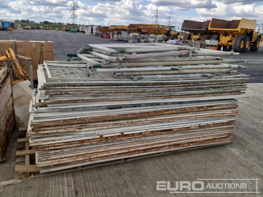 İnşaat ekipmanı Steel Mesh Panels (5 Pallets of & 1 Stillage of), Acro Props (5 Stillages of), Kwikstage Polls (2 Stillages of), Stillge of Fittings: fotoğraf 14