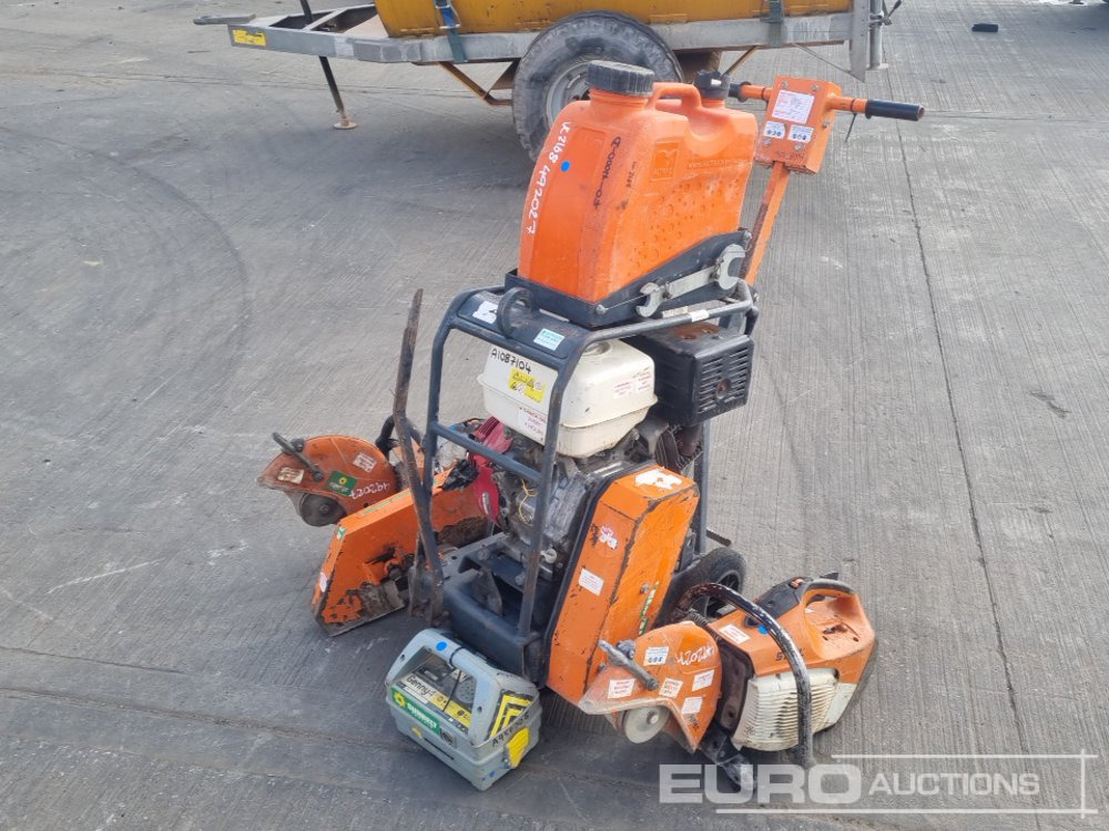 Stihl Petrol Quick Cut Saw (2 of), Belle Petrol Floor Saw, Genny4 Radi Dectector - Asfalt döşeme aracı: fotoğraf 1 Stihl Petrol Quick Cut Saw (2 of), Belle Petrol Floor Saw, Genny4 Radi Dectector - Asfalt döşeme aracı: fotoğraf 1