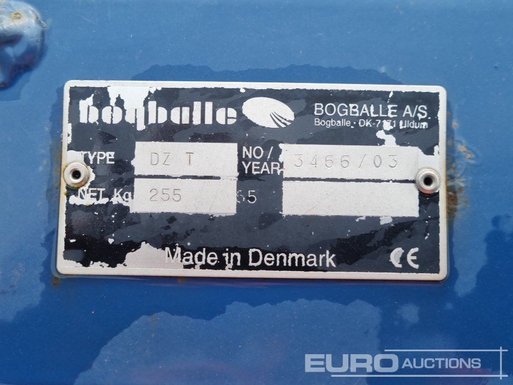 Tarım araçları Bogballe PTO Driven Spreader to suit 3 Point Linkage: fotoğraf 23