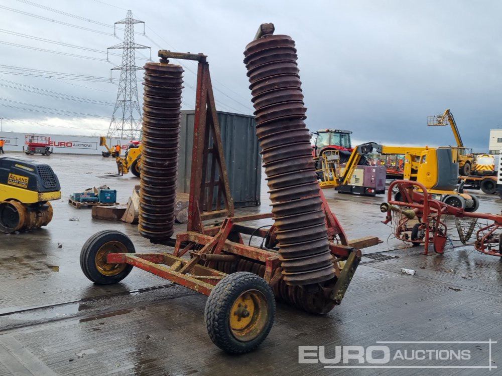 Vaderstad Single Axle Draw Bar Hydraulic Folding Ring Roller - Tarım araçları: fotoğraf 5 Vaderstad Single Axle Draw Bar Hydraulic Folding Ring Roller - Tarım araçları: fotoğraf 5