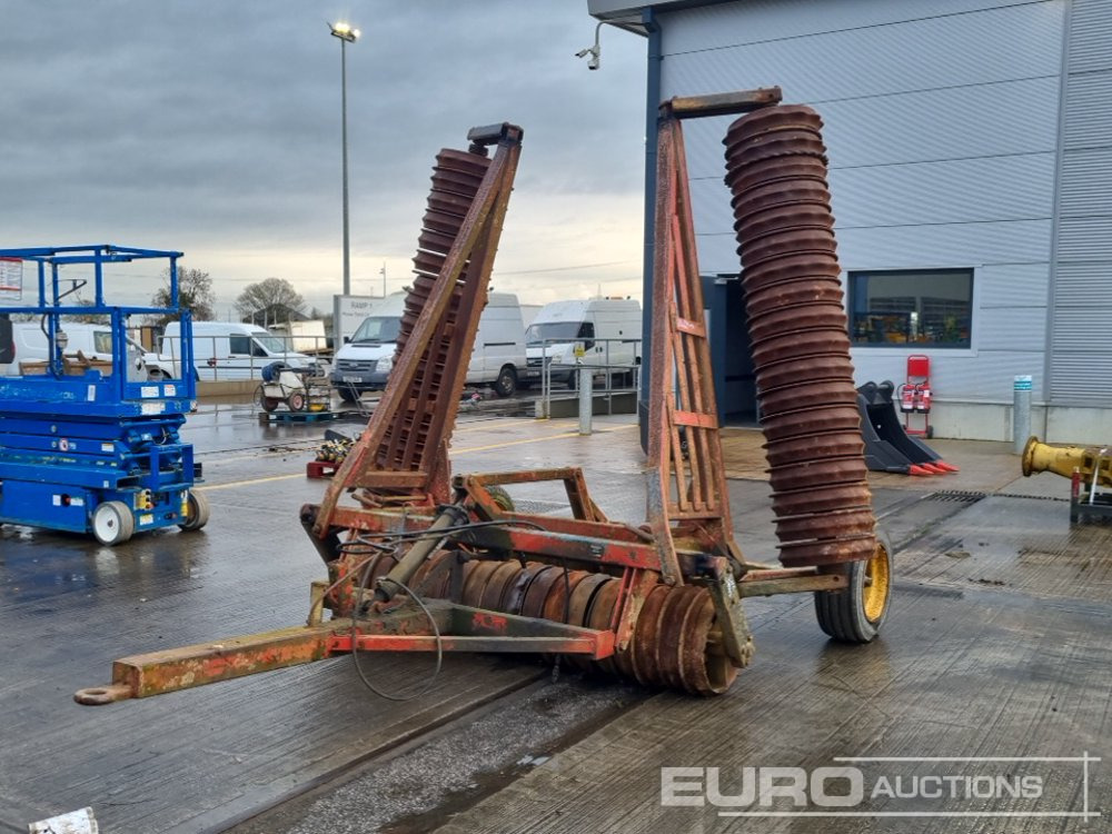 Vaderstad Single Axle Draw Bar Hydraulic Folding Ring Roller - Tarım araçları: fotoğraf 1 Vaderstad Single Axle Draw Bar Hydraulic Folding Ring Roller - Tarım araçları: fotoğraf 1