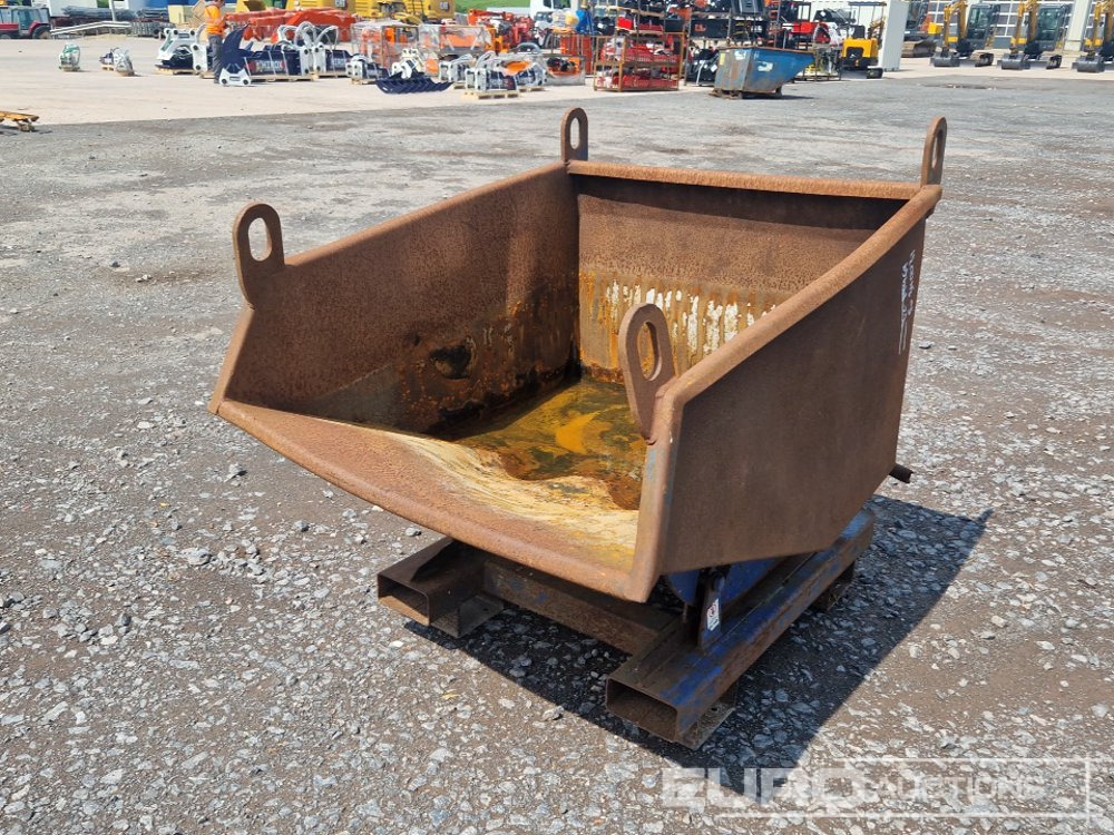 Tipping Skip to suit Forklift/Telehandler - Devirme tertibatlı konteyner: fotoğraf 1 Tipping Skip to suit Forklift/Telehandler - Devirme tertibatlı konteyner: fotoğraf 1