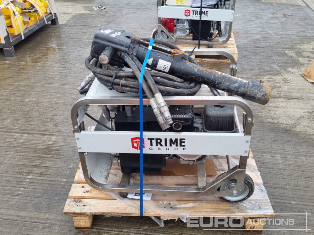 Trime Hydraulic Power Pack, Honda Engine, Hydraulic Hand Held Breaker, Hydraulic Hose - Asfalt döşeme aracı: fotoğraf 2 Trime Hydraulic Power Pack, Honda Engine, Hydraulic Hand Held Breaker, Hydraulic Hose - Asfalt döşeme aracı: fotoğraf 2