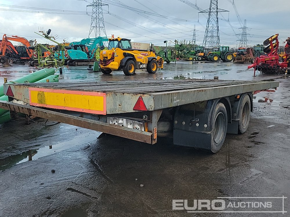 Twin Axle Draw Bar Flatbed Trailer - Traktör römorku: fotoğraf 5 Twin Axle Draw Bar Flatbed Trailer - Traktör römorku: fotoğraf 5
