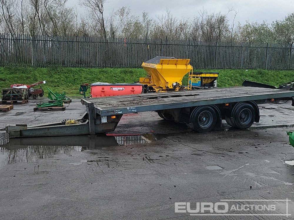 Twin Axle Draw Bar Flatbed Trailer - Traktör römorku: fotoğraf 2 Twin Axle Draw Bar Flatbed Trailer - Traktör römorku: fotoğraf 2