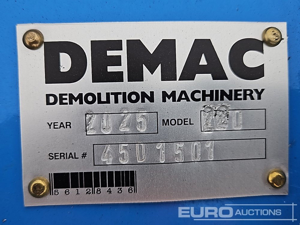 Hidrolik kırıcı Unused 2025 Demac 220: fotoğraf 14