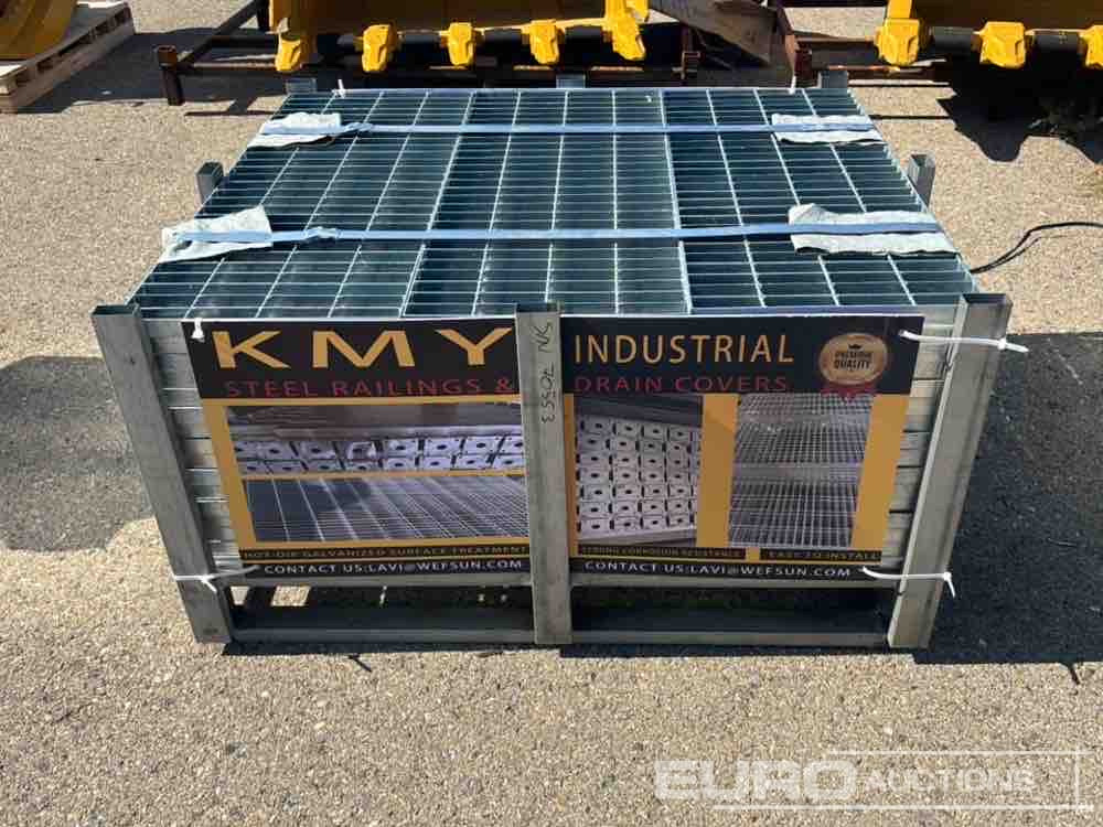 Unused 2025 KMY Industrial Steel Grating (48 of) - İnşaat ekipmanı: fotoğraf 2 Unused 2025 KMY Industrial Steel Grating (48 of) - İnşaat ekipmanı: fotoğraf 2