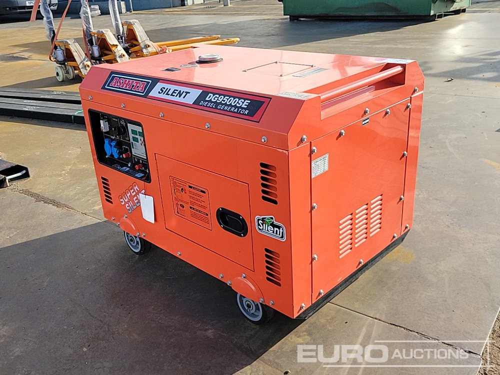 Unused Ashita DG9500SE - Elektrikli jeneratör: fotoğraf 1 Unused Ashita DG9500SE - Elektrikli jeneratör: fotoğraf 1