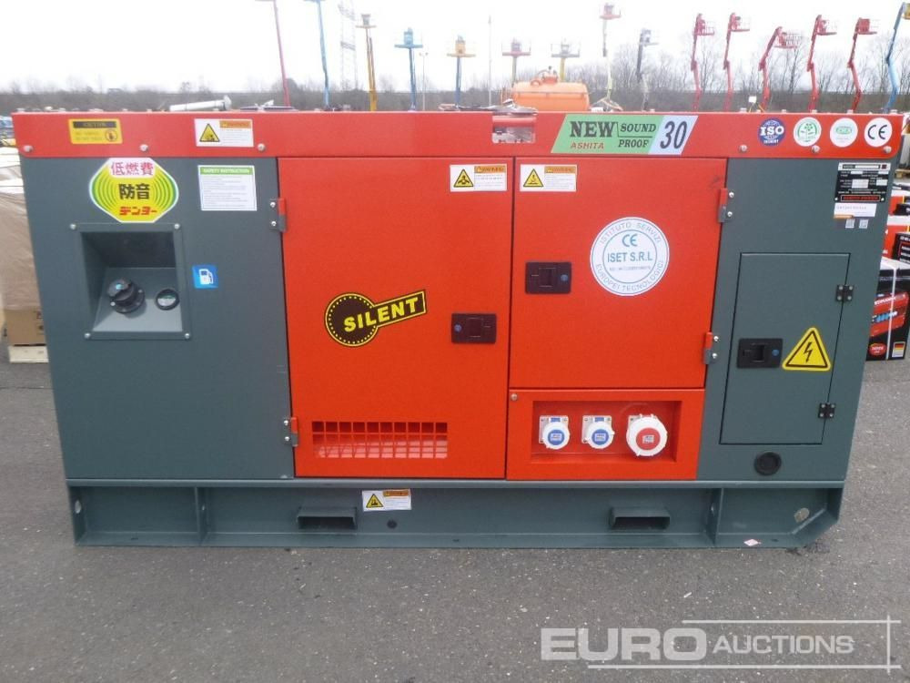 Unused Ashita Power AG3-30 30kVA Static Generator - Elektrikli jeneratör: fotoğraf 5 Unused Ashita Power AG3-30 30kVA Static Generator - Elektrikli jeneratör: fotoğraf 5