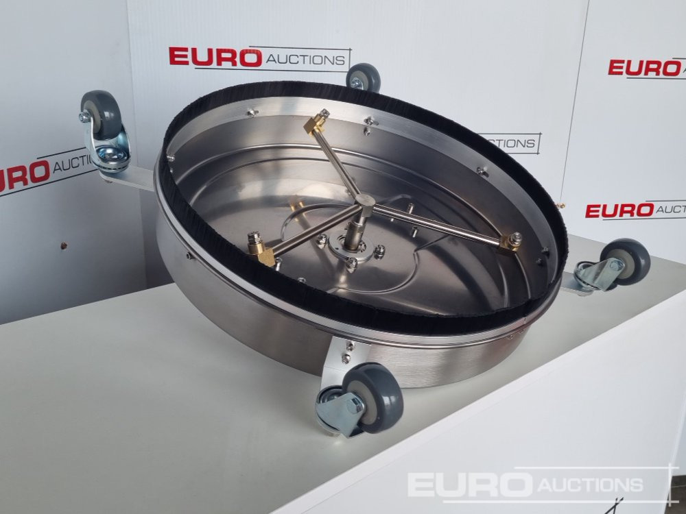 İnşaat ekipmanı Unused Boss 20" Stainless Steel Pedestrian Surface Cleaner, 280bar, 3 Nozzle Rotary Arm (Max Temp. 82 Degrees): fotoğraf 22