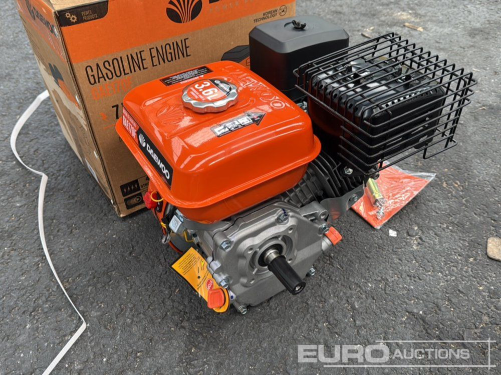 Unused Daewoo GAE170F 7Hp 212cc Petrol Engine (2 of) - Motor: fotoğraf 1 Unused Daewoo GAE170F 7Hp 212cc Petrol Engine (2 of) - Motor: fotoğraf 1