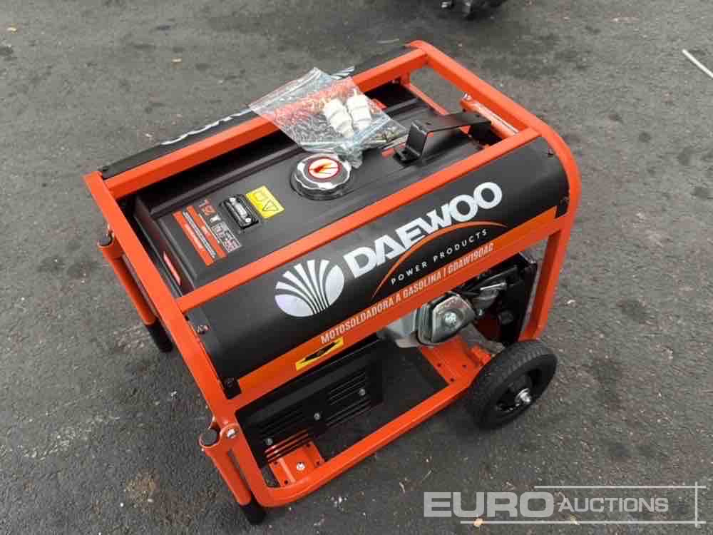 Unused Daewoo GDAW190AC 3.6Kw Petrol Generator - Motor: fotoğraf 4 Unused Daewoo GDAW190AC 3.6Kw Petrol Generator - Motor: fotoğraf 4