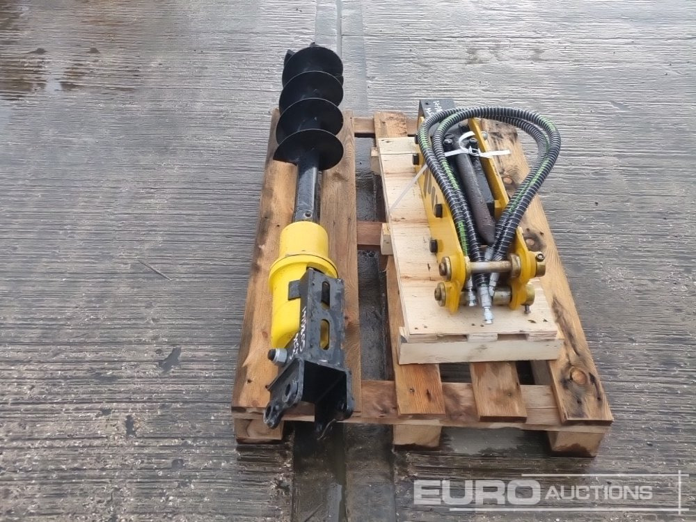 Unused JPC Hydraulic Breaker & 200mm Hydraulic Auger Flight & Drive 25mm Pin to suit Mini Excavator - Hidrolik kırıcı: fotoğraf 4 Unused JPC Hydraulic Breaker & 200mm Hydraulic Auger Flight & Drive 25mm Pin to suit Mini Excavator - Hidrolik kırıcı: fotoğraf 4